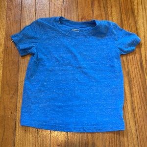 3T, short sleeve blue basic tee